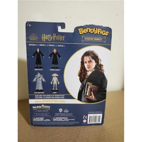 Harry Potter BendyFigs Collectible Figure Hermione Granger Bendable and Posable - Picture 4 of 6